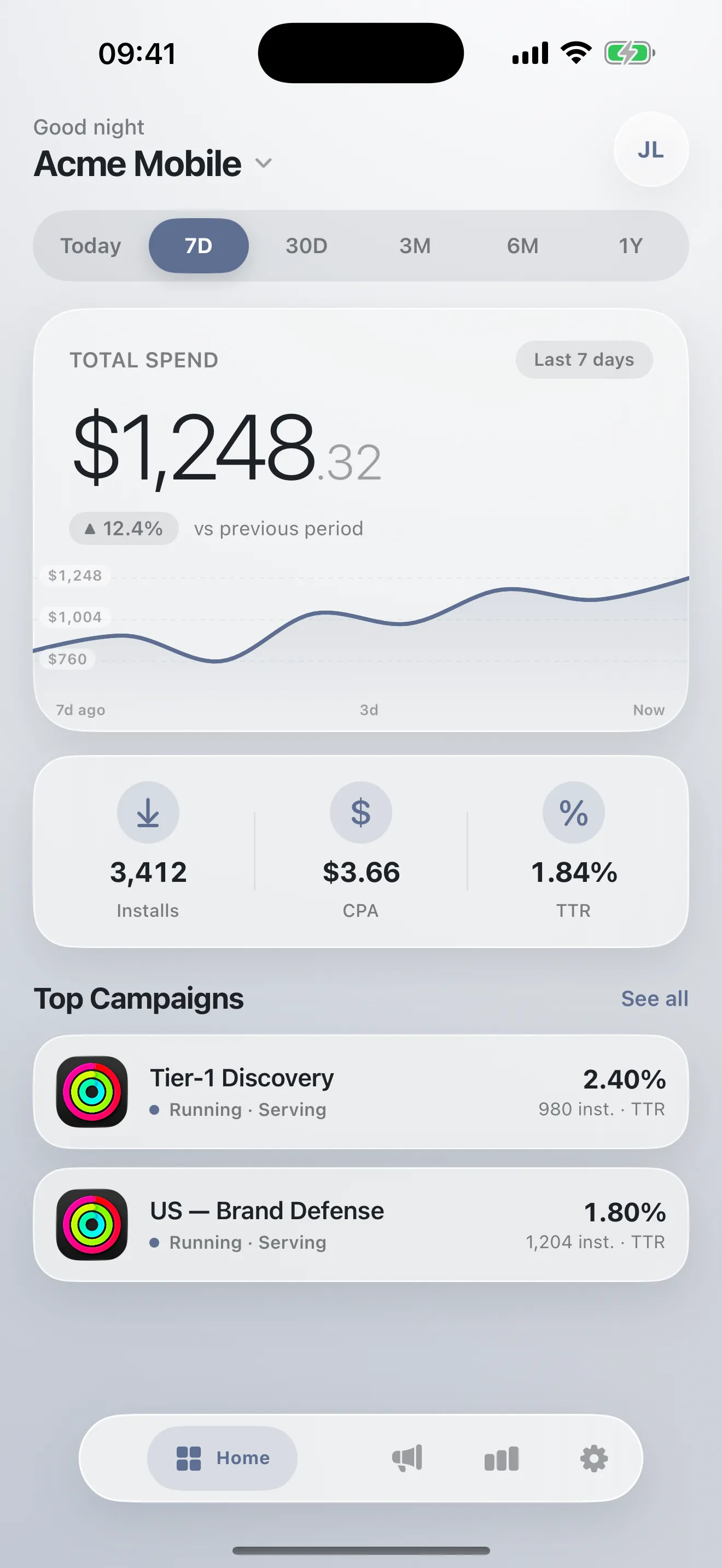 App Ads Manager — 1